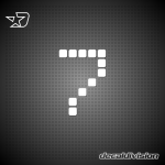 Vinyl Number 7 - LED Vinyl Number 7 - LED